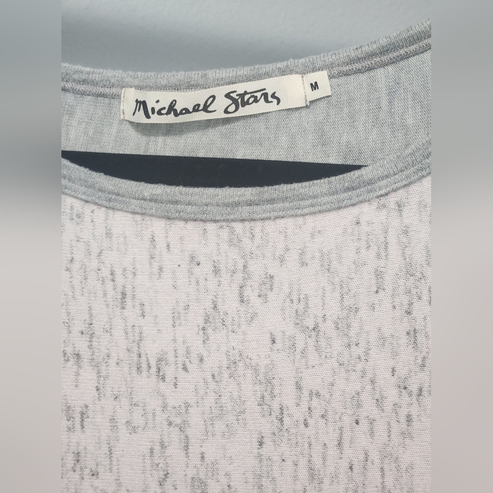 Michael Stars Gray and Pink Top